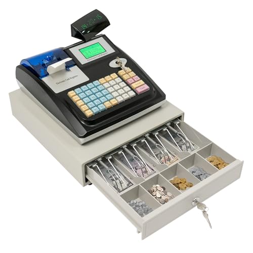 Elektronische Registrierkassen, Registrierkassen, Supermarkt-Selbstbedienungsterminals, LED-Kundenanzeigen, POS-Systeme für den Einzelhandel