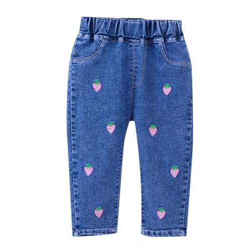 Baby Mädchen Denim Jeans Kleinkind Kinder Hosen Jeans Weiche Elastische Taille Denim Hosen Sommer Baby