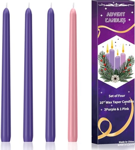 4 x Adventskerzen
