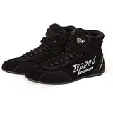 Speed Kartschuhe - Karting Boots - Kart - Autocross - Autosport Schuhe (40, Schwarz)