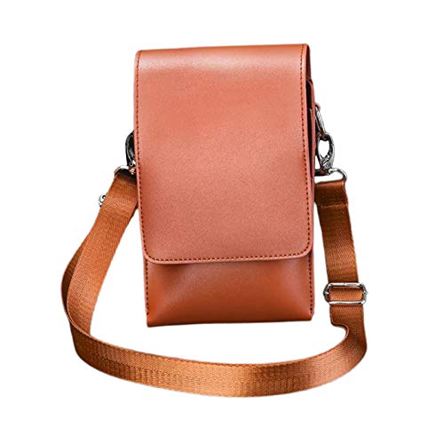 ZSREYFNB Friseurtasche Werkzeugtasche Haar Stylist Friseur Schere Werkzeug Taille Holster Schulter Tasche Friseurtasche(Brown)
