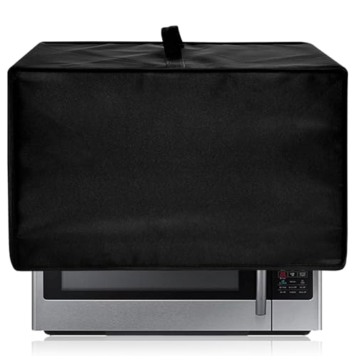 Mikrowellen Staubschutz Oxford Schwer, Pflicht hitzebeständig Wasserdicht Staubdicht Mikrowelle Grill Cover Protector Mikrowellenherd Abdeckungsschutz Staubschutzhülle, 53x40x31cm