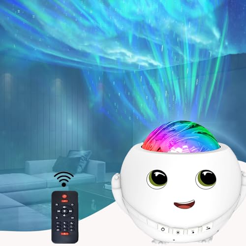 Nachtlicht Kinder, Sternenhimmel Projektor Nordlicht 16 Projektionsmodi Zimmer/Party Deko Galaxy Star Nachtlicht mit Fernbedienung und Timer Sternenprojektor Geschenke für Kinder Frauen Männer