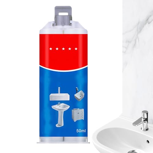 Porzellan-Reparaturpaste, Fliesenrissfüller | Fliesenpaste Fliesenspachtel | Schnell Rissfüller, Fliesenreparatur-Spanfüllerpaste Für Keramikfliesen, Porzellan, Acryl, Glasfaser