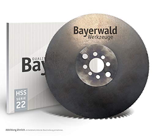 Serie 15.22 - Bayerwald - HSS Kreissägeblatt Ø 225 mm x 32 mm x 180 Z| dampfbehandelt, für Edelstahlbearbeitung