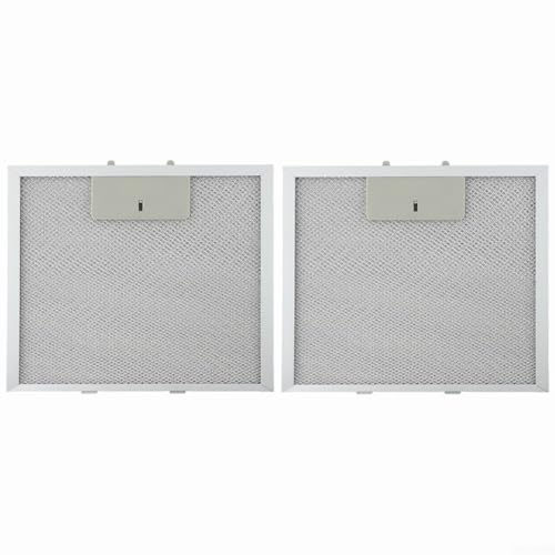 EpheyFIF Abluftfilter aus Metallgeflecht, 270 x 250 mm, Edelstahl-Filter für Dunstabzugshaube, Küche, Abluftventilator, 2 Stück
