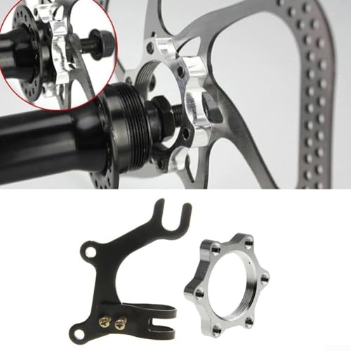 Aluminium Fahrradbremsadapter zur Installation für Scheiben-Systeme Praktisch und