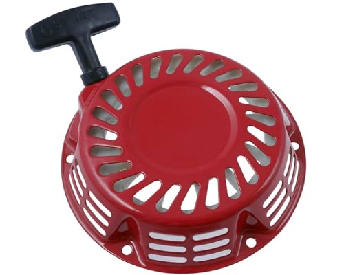2EXTREME Seilzugstarter, Starter, Anlasser kompatibel für Generator, Stromgenerator, Stromerzeuger. 174mm Durchmesser, Höhe 50mm, 6x 6mm Löcher Befestigung, Anlassersegment innen 51mm