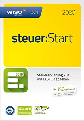 WISO steuer:Start 2020 (für Steuerjahr 2019 | Frustfreie Verpackung)