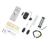 WiFi -Tür -Zugangssystem Drahtloser Fernbedienerempfänger mit Summer 180 Kg 350lb Elektromagnetisches Lock -Kit für Home Office Security Abs Plastik Edelstahl Aluminiumlegierung