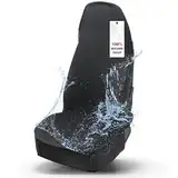 Walser Premium Sitzauflage Auto Neopren, 100% wasserdichter Sitzschoner Auto, 100% schmutzabweisender Autositzschoner, Schonbezug Autositz vorne, Autositzbezüge 1 Stück, Sitzbezug Auto Vordersitze