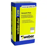 weber.dur 120 mineralischer Zement-Putz 30kg