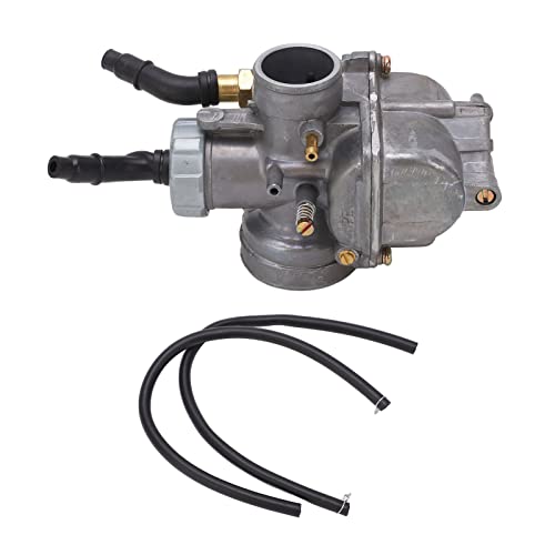PE24mm -Motorrad -Vergaser Vergaserbaugruppe mit 2 Schläuchen für 50 Ccm Motorrad ATV Quad