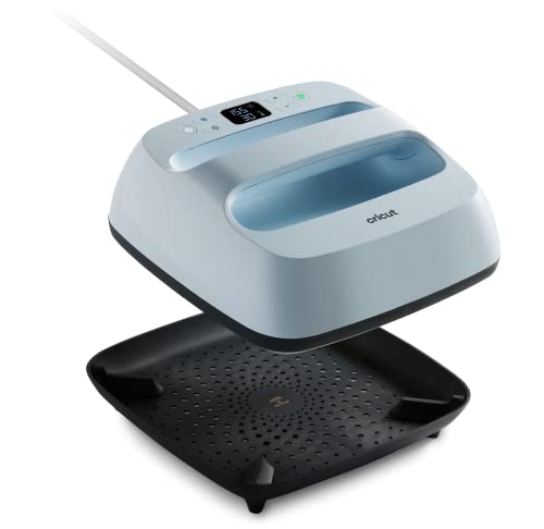 Cricut EasyPress 3 | Heizplatte von 22,5 cm x 22,5 cm (9 Zoll x 9 Zoll) | Heizpresse für T-Shirts, Kissen, Tragetaschen und mehr | Zur Verwendung mit Iron-On