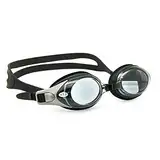 EnzoDate Schwimmbrille + 1 bis + 8, -1 bis -8, Anti-Beschlag UV-Schutz Wasserdicht