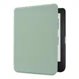 DMLuna Slim Shell Hülle für Tolino Shine 5 (2024), Shine Color, Shine 4 & Kobo Clara Colour, Clara BW (2024), Clara 2E, Premium Cover mit Auto Sleep/Wake Funktion und Ultra Slim Design, Agavengrün