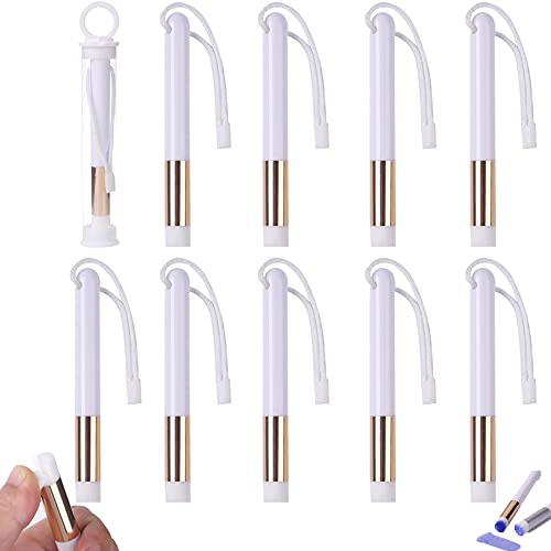 10 Stück Tintenmischpinsel für Bastelarbeiten,Kartenherstellung,Tinte, Hintergrundblender und Make-up-Pinsel,Mischpinsel-Sortiment für breite Anwendung,Papierbastler,Künstlerwerkzeug zum Malen