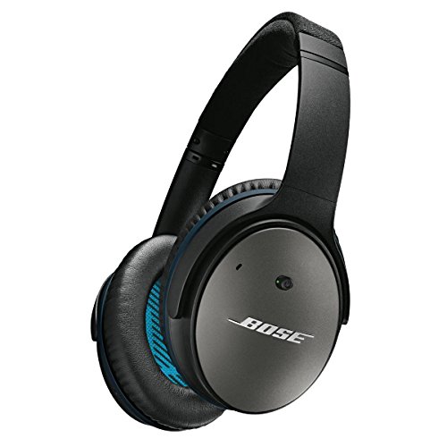 Bose QuietComfort 25, Acoustic Noise Cancelling - Kopfhörer für Android-Geräte, Schwarz (kabelgebunden mit 3,5-mm-Stecker)