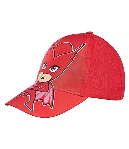 PJ Masks ? Pyjamahelden Mädchen Cap - rot - 54