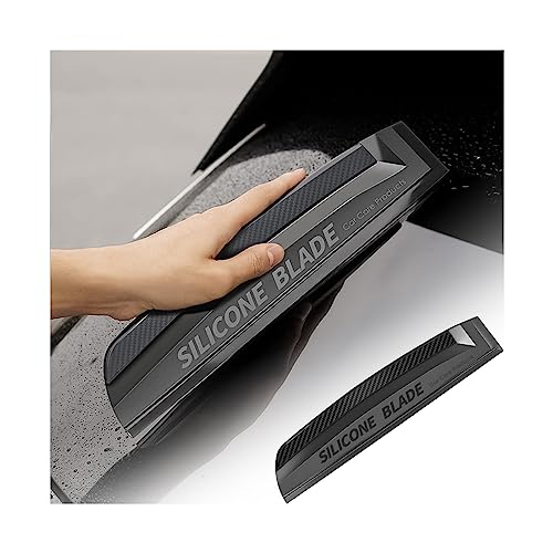 CGEAMDY Silikon Auto Abzieher, Weiches Mit Silikonlippe Wasserabstreifer Wasser, Allzweck Silikon Gummi Rakel, Für Auto Fensterwischer Und Dusche Spiegel Fenster