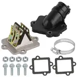 Membranblock mit Ansaugstutzen und Dichtungen Set für Yamaha Aerox Nitro Aprilia SR50 Roller CPI MBK SACHS