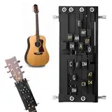 Gitarren Zubehör Gitarren Akkord Trainer, e Gitarre Akkord Presser, Akkord Hilfe Übungswerkzeug für Gitarrenliebhaber Anfänger