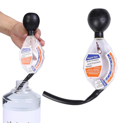 SOGHO Frostschutzprüfer,Kühlerfrostschutz Messgerät,Kühlmittel Tester,Kühlwasser Messgerät,Kühlflüssigkeit Messgerät,Kühlwasser Messgerät,Frostschutzprüfer Für Die Prüfung Scheibenwasser