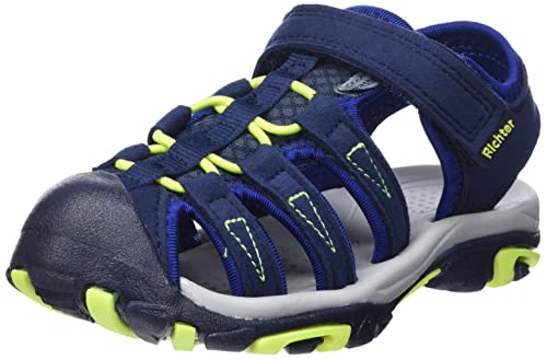 Richter Kinderschuhe Boulder Sandale, Nautical/Blue/Apple, 36 EU