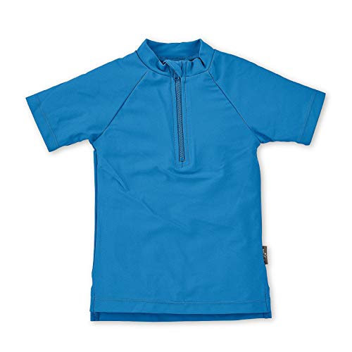 Sterntaler Unisex Baby Kurzarm-schwimmshirt Rash Guard Shirt, Blau, 86-92