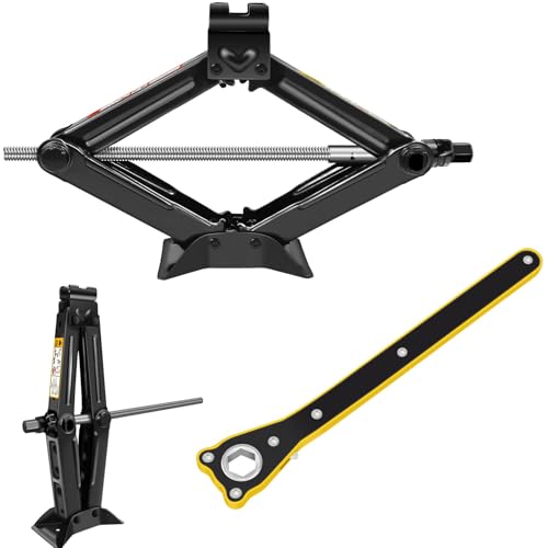 weihuni Scherenwagenheber Schnelles und arbeitssparendes Design Wagenheber Für 2 Ton 110-390mm Lifting