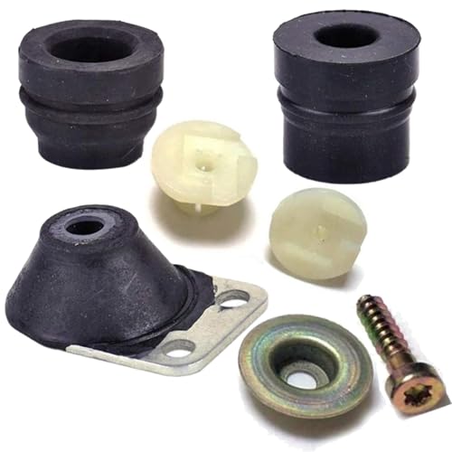 Alriedy Powerful 7-Teiliges Vibrationsdämpfer Set - Gummipuffer & Ringpuffer für Stihl 024 026 Ersatzteile, Kompatibel mit MS 240 MS 260 Kettensägen, Anti-Vibrations-Reparatursatz