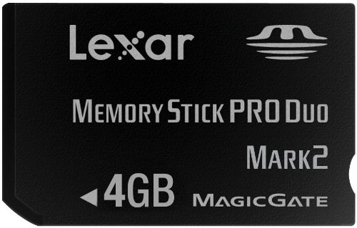 Lexar Memory Stick Pro Duo Gaming Edition Flash-Speicherkarte 4GB