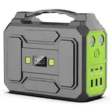 SinKeu Tragbare Powerstation 99Wh/27000mAh, 100W Solar Generator Akku mit USB -C/AC/DC Ausgabe, Mobile Stromgenerator für Outdoor Camping und Notfälle