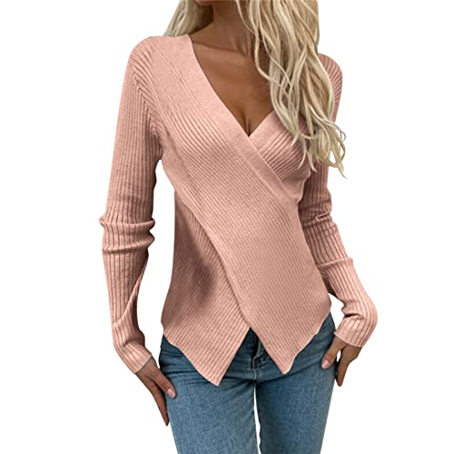 Neue Herbstmode Damen - Herbst Kleidung Damen Damen Pullover Winter Preppy Clothes Mantel Damen Herbst Wollpullover Damen Sweater Damen Italienische Mode Damen Sommermode Damen 2023 Modetalente Pullov