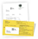 Unser-Festtag Einladungen zum Geburtstag, Mahnbescheid - Mahnung - sehr auffällig - einfache Datenübermittlung mit HTML Formular