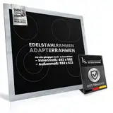 Adapterrahmen für Kochfelder - STABILITÄT OHNE DURCHBIEGEN - 100% passend für Ihr Kochfeld - Adapterrahmen Kochfeld/Kochfeld Rahmen/Kochfeld Umrandung - Für ein sicheres Kochvergnügen!