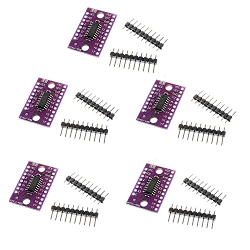 Fasizi 5PCS 74HC4051 8-Kanal-Mux-Analog-Multiplexer-Wahlmodul