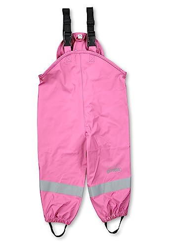 Sterntaler Mädchen Regenhose mit Hosenträgern, Alter: 6-9 Monate, Größe: 74, Pink