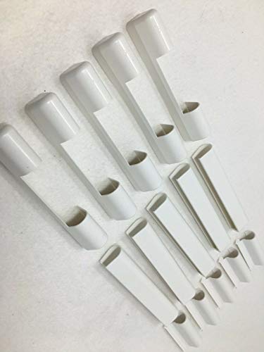 Roto Abdeckung PVC Fenster Beschläge Kunststoff DK Schmutz Schutz passt NT nach Auswahl 1 oder 5 Stck Sparpacket (Abdeckung Falzecklagerband, Menge 5 Stck)