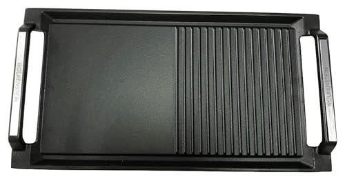 WOLKENSTEIN Grillplatte Plancha induktionsgeeignet Gußeisen Induktion Kochfeld GP1W