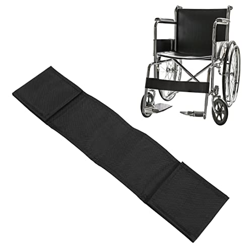 Rollstuhl-Beingurt, Leichter Wadengurt mit Weicher Fußstütze, Verstellbare Klettverschlüsse, Verhindert Verletzungen, Bietet Maximale Unterstützung (50cm)