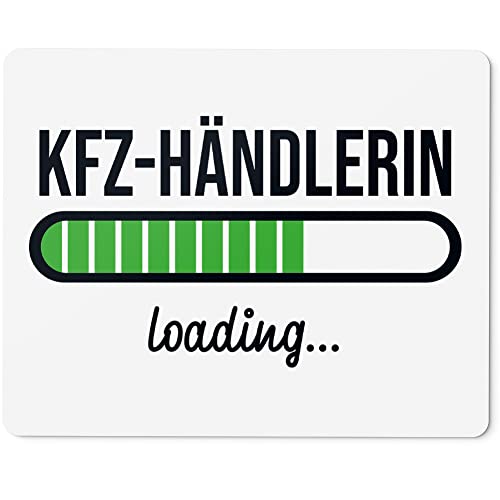 JUNIWORDS Mauspad Mousepad, Kfz-Händlerin Loading (6202875)