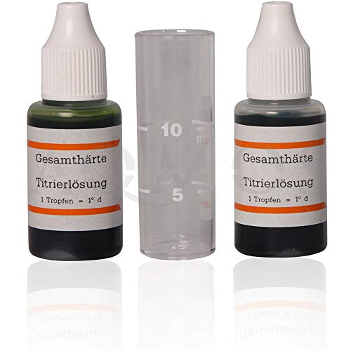 AQMOS Wasserhärte Messung °dH Doppellpackung Härtemessbesteck