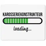 JUNIWORDS Mauspad Mousepad, Karosseriekonstrukteur Loading (6202316)
