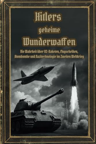 Hitlers geheime Wunderwaﬀen: Die Wahrheit über V2-Raketen, Flugscheiben, Atombombe und Nazitechnologie im Zweiten Weltkrieg (Dunkle Mysterien & ... und okkulten Geheimnisse der Geschichte)