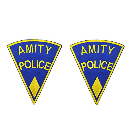 Amity Police Aufnäher zum Aufbügeln und Aufnähen, Horror-Motiv