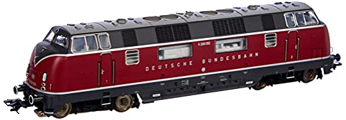 Märklin – Diesellokomotive Baureihe V 200.0 – 37806 Klassiker, markant rundes Design, 1958, digital, Modelleisenbahn, H0, Diesellok, 21 cm