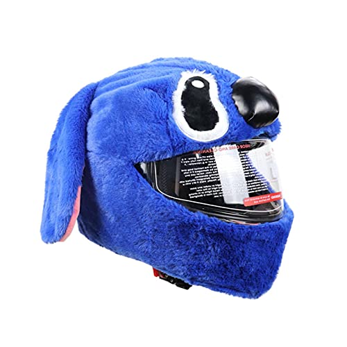 Motorradhelm Abdeckung Motorrad Lustige Cartoon Plüsch Helm Schutzhülle, Zubehör Für Motorradhelme, Personalisierte Passend Für Vollhelme (ohne Helm)