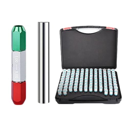DAISHUJIE metrischer Messdorn 101 Teile/los Schritt 0,01mm Präzision Stahl Pin Gauge 1,00-2,00-3,00-4,00-5,00-10 Glatte Gauge Loch Gauge Set pin Mess Werkzeug(1.00-2.00mm 101pcs)