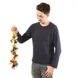 HappyBird | Papageienspielzeug Three at one Time - das ideale Vogelspielzeug für Graupapageien, Kakadus und Großsittiche